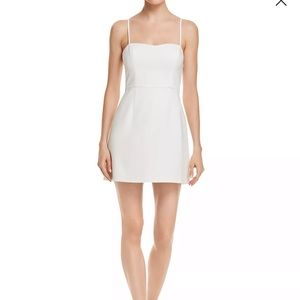 French Connection Whisper Sweetheart A-Line Dress